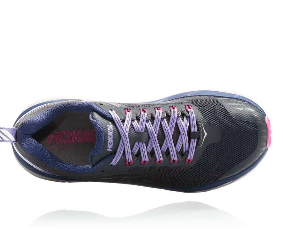 Hoka One One Womens Trail Shoes - Challenger ATR 5 - Black - TJXU07259